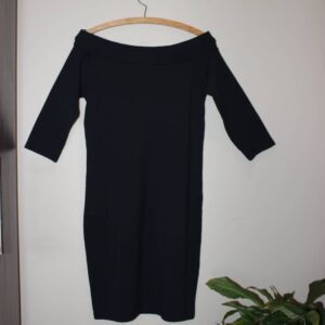 Black off the shoulder dress