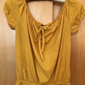 Mustard ladies top