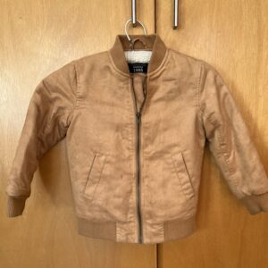 Winter suede jacket