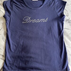 Navy blue "dreams" shirt