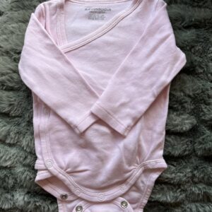 H&M pink long sleeve clip vest