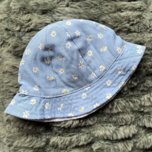 Blue sun hat