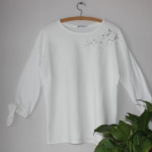 White blouse from Stradivarius