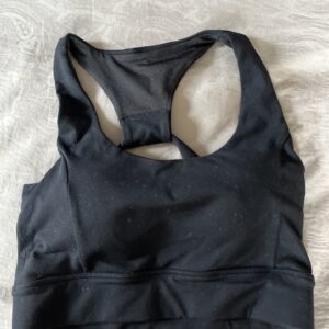 Black crop top
