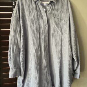 Woolworths linen button up shirt