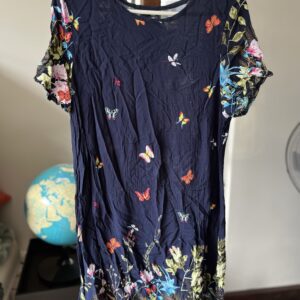 Butterfly loose fitting dress