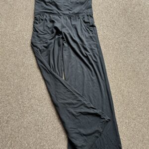 Black wide leg yoga pants