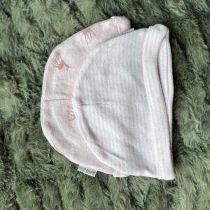 Set of two pink beanie