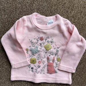 Pink long sleeve top