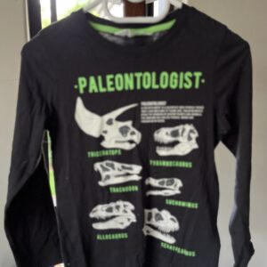 Black long sleeve top