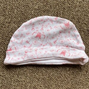 Set of two pink beanies