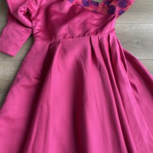 Fuchsia Royale One-Shoulder Dress