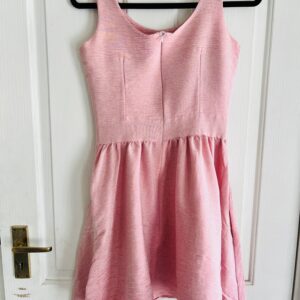 Pink skater girl dress